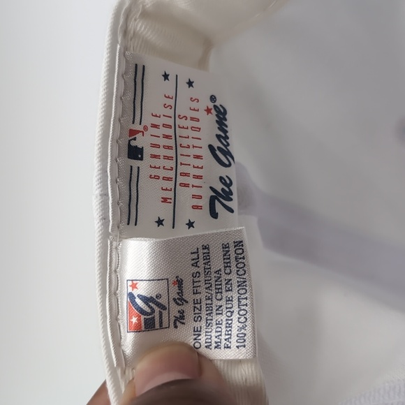 The Game| NWT Vintage MLB Detroit Tigers White Sports Cap Snap Back - Picture 9 of 10